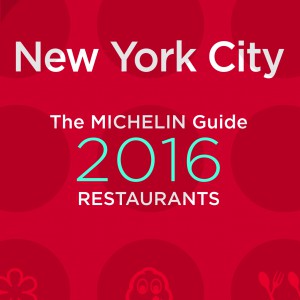 La guía MICHELIN New York City 2016