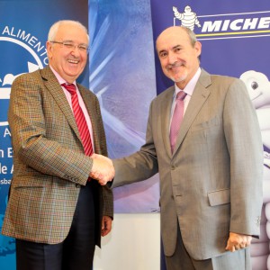 Michelin equipará los vehículos de los 55 Bancos de Alimentos de España