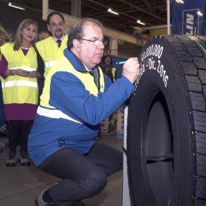 Michelin, 50 millones de neumáticos de camión fabricados en Aranda de Duero